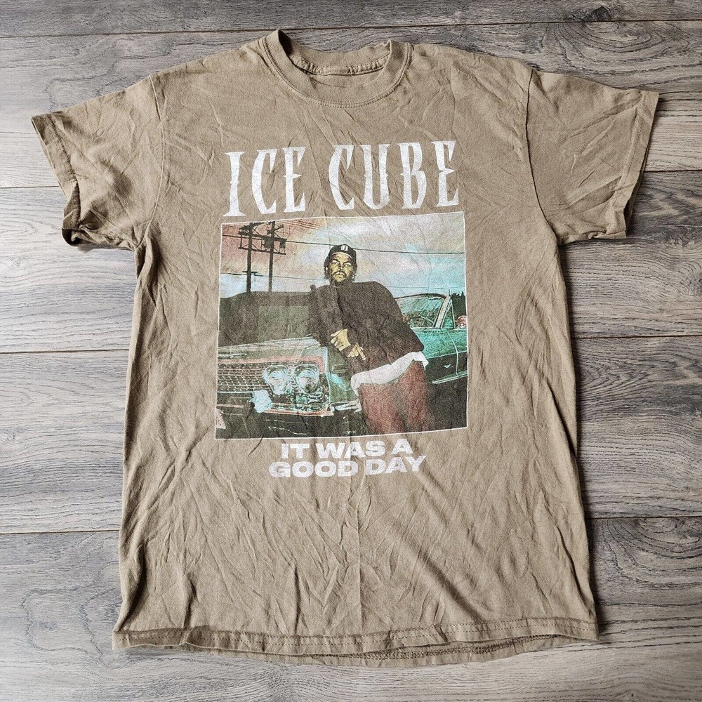 Ice Cube "It Was A Good Day" T-shirt Large 100% Cotton Sz M